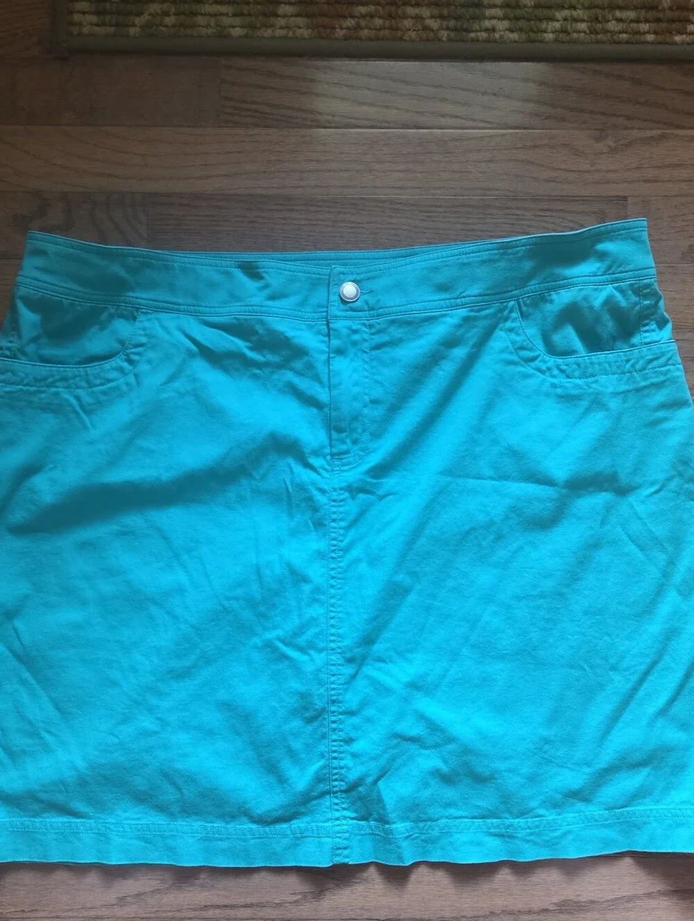 C J Banks Women's Skort Size 20W Teal  Pockets Outdoor Golf Pickleball